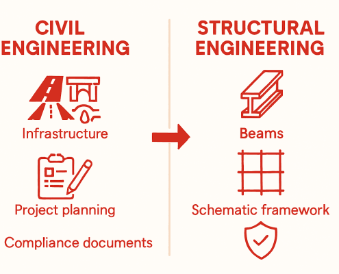 Civil vs Structural Engineering explained