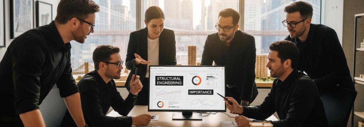 structural engineering office teamwork