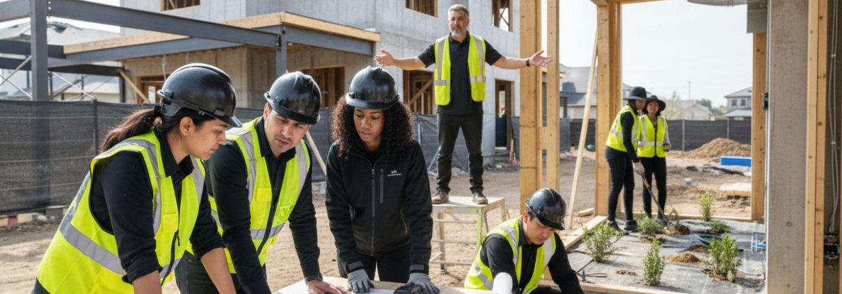 residential engineering teamwork