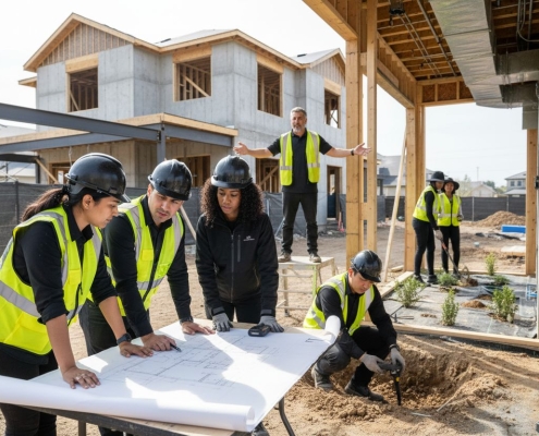 residential engineering teamwork