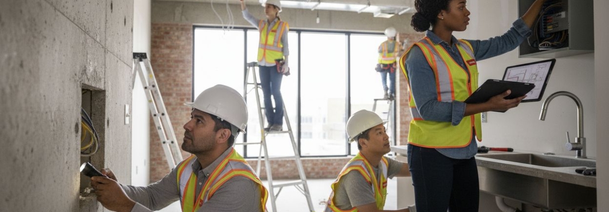 building inspection teamwork