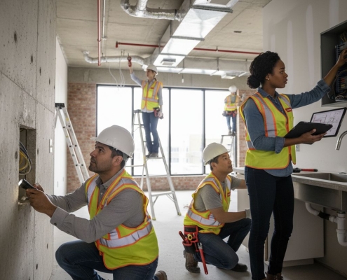 building inspection teamwork