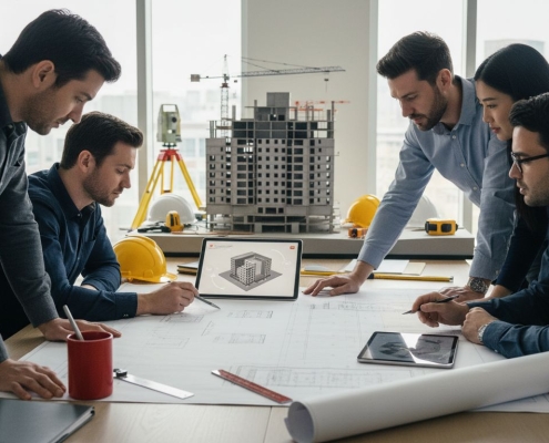 as built drawing team